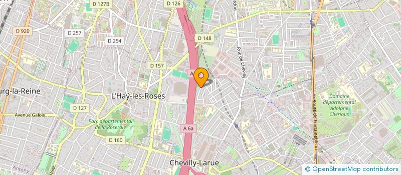 localisation de l'entreprise MIEUX VIVRE A L'HAY-LES-ROSES  L'HAY-LES-ROSES