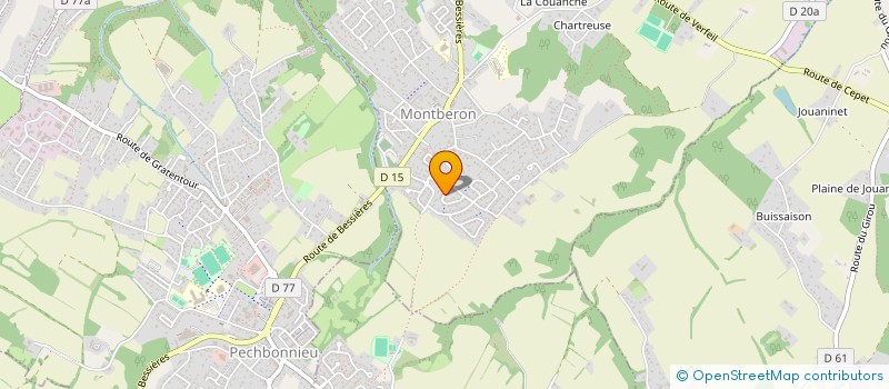 localisation de l'entreprise MIEUX VIVRE A MONTBERON  MONTBERON