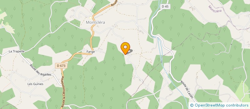 localisation de l'entreprise MIEUX VIVRE A MONTCLERA  MONTCLERA