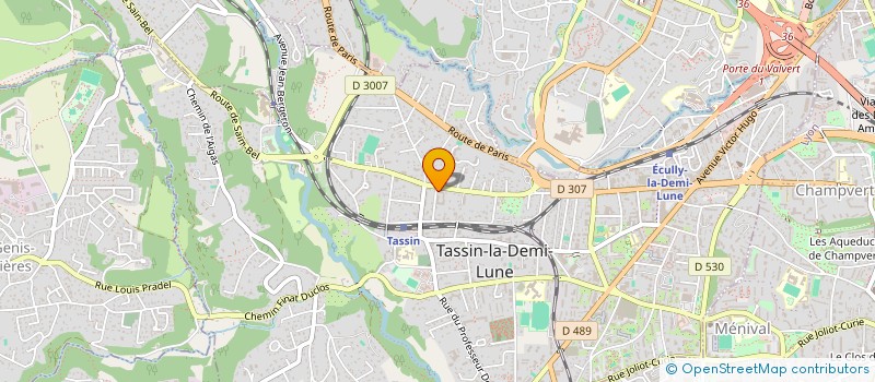 localisation de l'entreprise MIEUX VIVRE A TASSIN LA DEMI-LUNE  TASSIN-LA-DEMI-LUNE