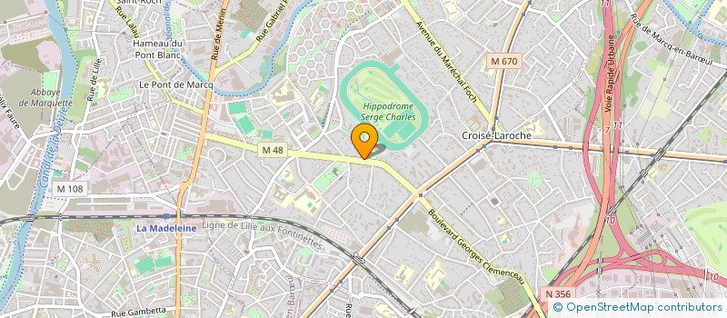 localisation de l'entreprise MIEUX VIVRE AU QUOTIDIEN SERVICES à MARCQ-EN-BARŒUL