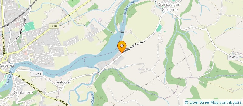 localisation de l'entreprise MIEUX VIVRE EN COMMINGES  GENSAC-SUR-GARONNE