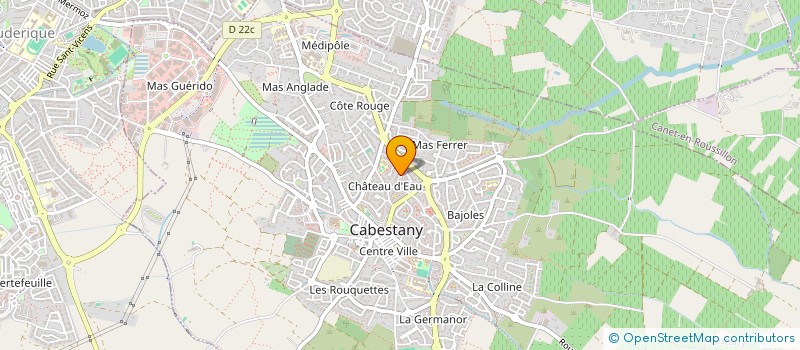 localisation de l'entreprise MIEUX VIVRE EN P.O. à CABESTANY