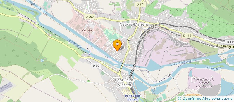 localisation de l'entreprise MIEUX VIVRE ENSEMBLE à NEUVES-MAISONS