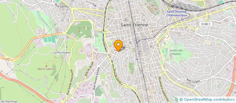 localisation de l'entreprise MIEUX VIVRE ENSEMBLE à SAINT-ETIENNE