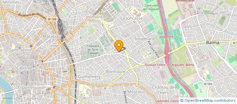 localisation de l'entreprise MIEUX VIVRE ENSEMBLE A LA GLOIRE à TOULOUSE