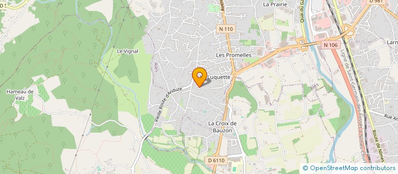 localisation de l'entreprise MIEUX VIVRE ENSEMBLE ALES  ALES