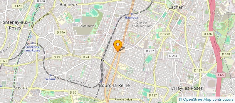 localisation de l'entreprise MIEUX VIVRE MA VILLE à BOURG-LA-REINE