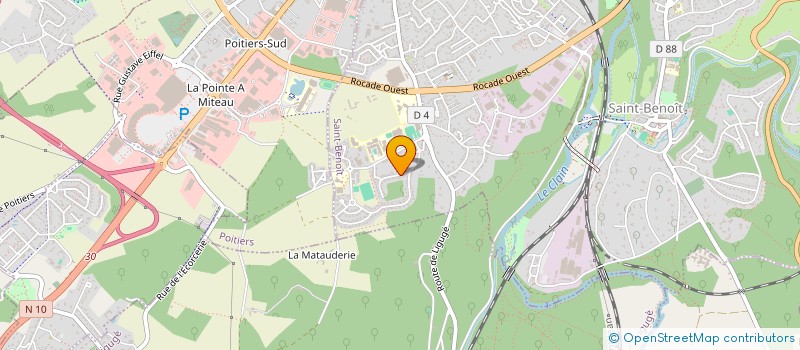 localisation de l'entreprise MIEUX VIVRE PAR LA SOPHROLOGIE  SAINT-BENOIT