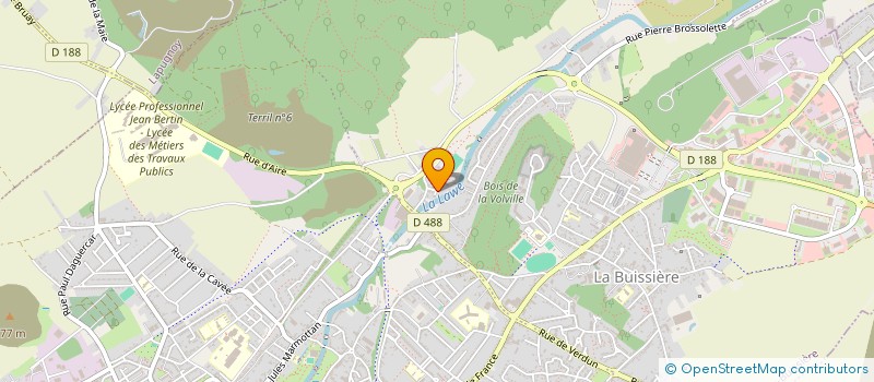 localisation de l'entreprise MIEUX VIVRE SON HANDICAP 62  BRUAY-LA-BUISSIERE