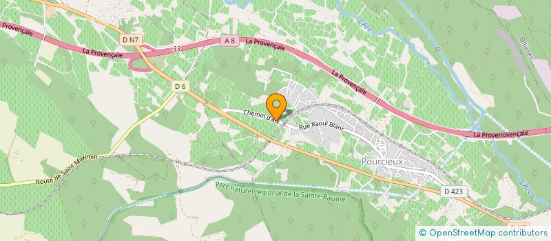 localisation de l'entreprise MIEY  POURCIEUX