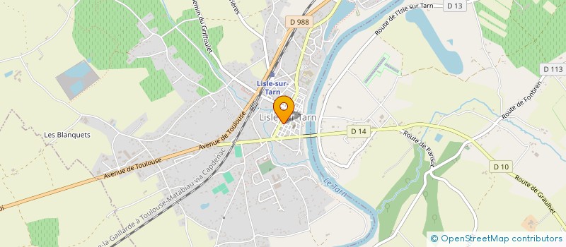 localisation de l'entreprise MIEZE à LISLE-SUR-TARN