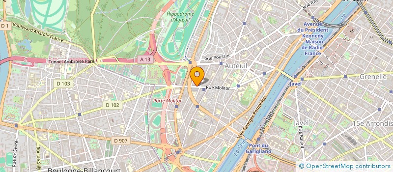 localisation de l'entreprise MIF360  PARIS