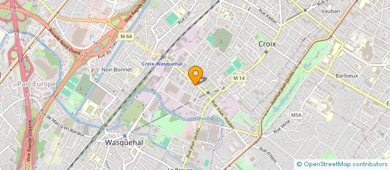 localisation de l'entreprise MIFA 59 à CROIX