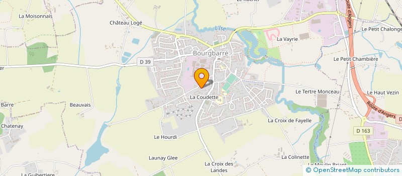 localisation de l'entreprise MIFA à BOURGBARRE