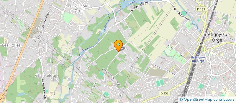 localisation de l'entreprise MIFA IMMO à BRETIGNY-SUR-ORGE