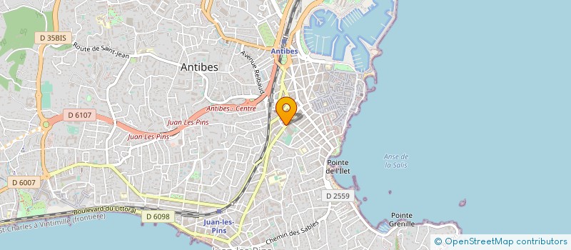 localisation de l'entreprise MIFA PHONICOM à ANTIBES