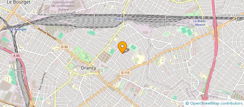 localisation de l'entreprise MIFAB à DRANCY