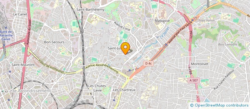 localisation de l'entreprise MIFANA à MARSEILLE