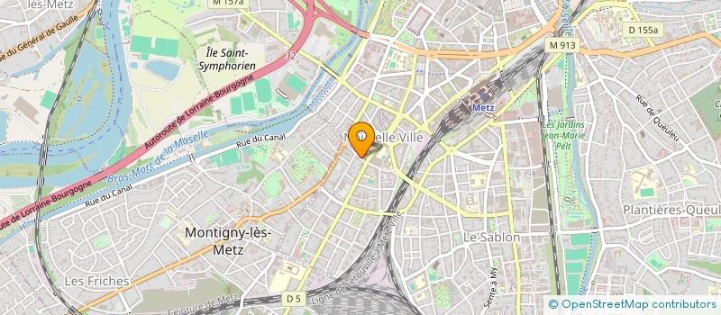 localisation de l'entreprise MIFDAN  METZ