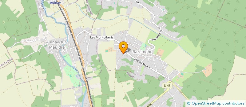 localisation de l'entreprise MIFE  BAZEMONT