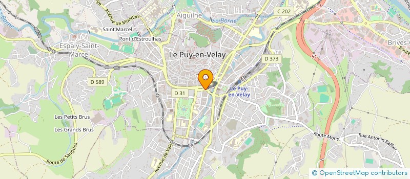 localisation de l'entreprise MIFE AUVERGNE à LE PUY-EN-VELAY