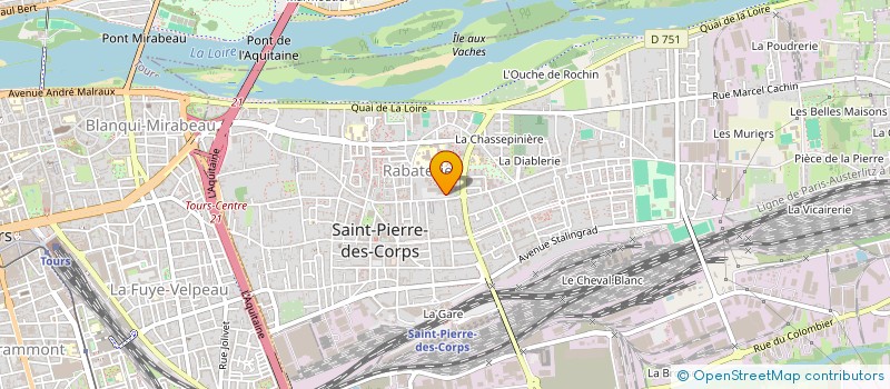 localisation de l'entreprise MIFFA DIFFUSION  SAINT-PIERRE-DES-CORPS