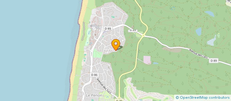 localisation de l'entreprise MIFOSA  SEIGNOSSE