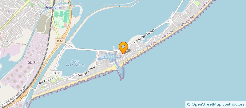 localisation de l'entreprise MIFRAN à FRONTIGNAN