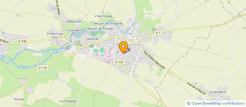 localisation de l'entreprise MIFRANNE à CHEF-BOUTONNE