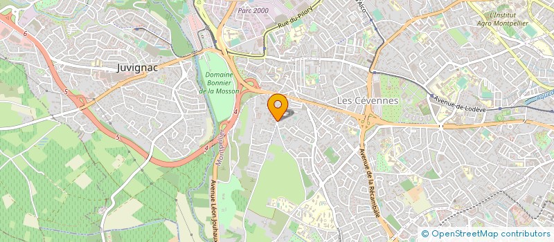 localisation de l'entreprise MIFSUD CONSTRUCTION à MONTPELLIER