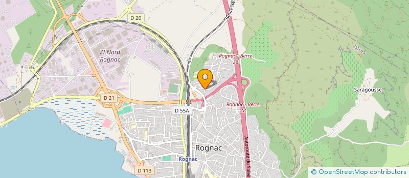 localisation de l'entreprise MIG & LEC à ROGNAC