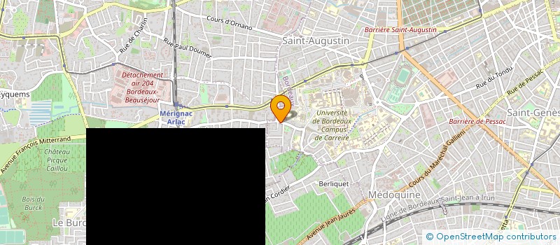 localisation de l'entreprise MIG PROJETS à BORDEAUX