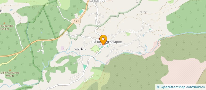 localisation de l'entreprise MIG'S BISTROT  LA ROQUE-ESCLAPON