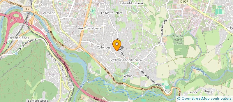 localisation de l'entreprise MIGAALDA  FILLINGES