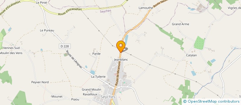 localisation de l'entreprise MIGAFRANCE à SEYCHES