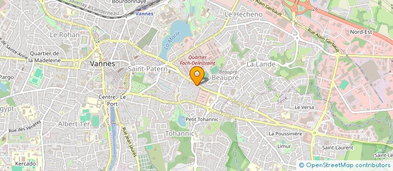 localisation de l'entreprise MIGAL à VANNES