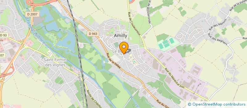 localisation de l'entreprise MIGAL DEV à AMILLY