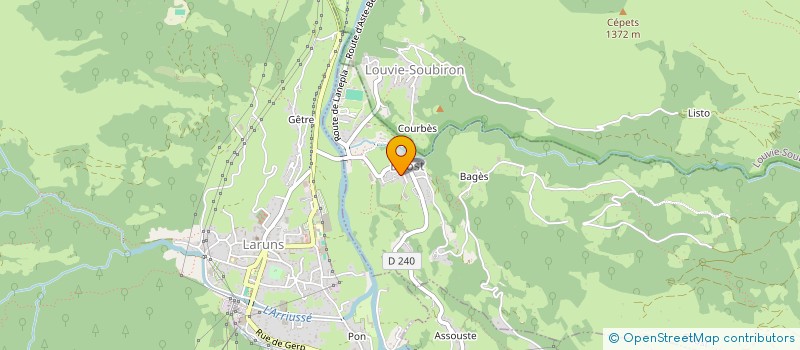 localisation de l'entreprise MIGALOT à LARUNS