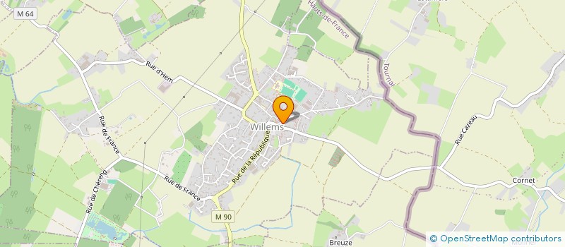 localisation de l'entreprise MIGAMA  WILLEMS