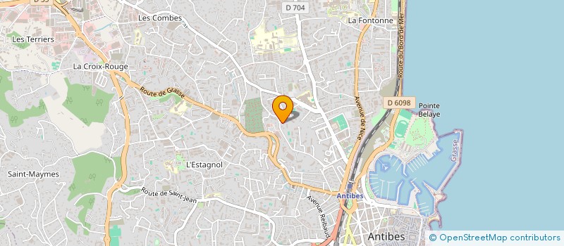 localisation de l'entreprise MIGAMAR  ANTIBES