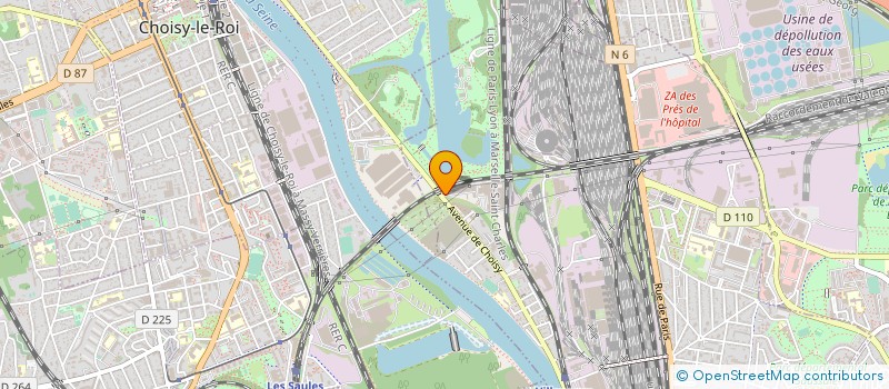 localisation de l'entreprise MIGARES  VILLENEUVE-SAINT-GEORGES