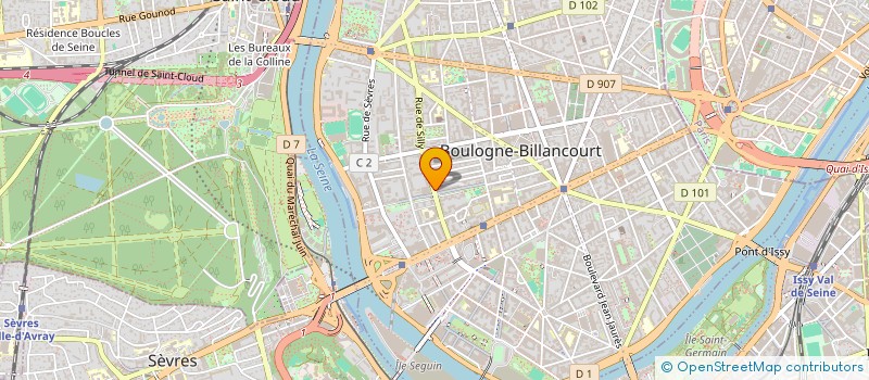 localisation de l'entreprise MIGARUCO à BOULOGNE-BILLANCOURT