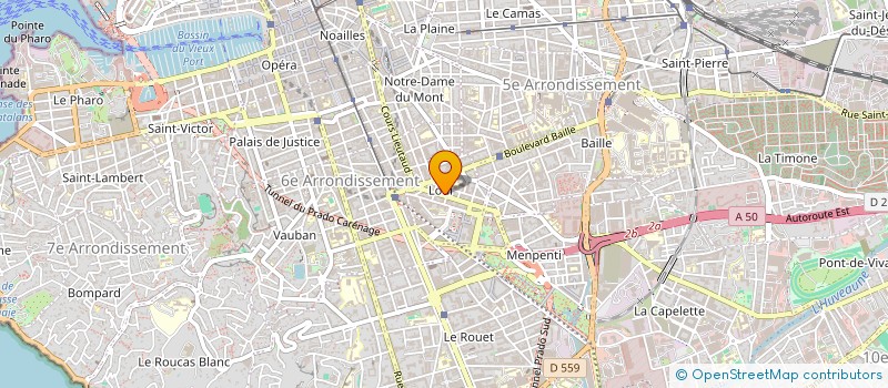 localisation de l'entreprise MIGASUD à MARSEILLE