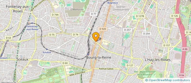 localisation de l'entreprise MIGDALEL SECURITE PRIVEE à BOURG-LA-REINE