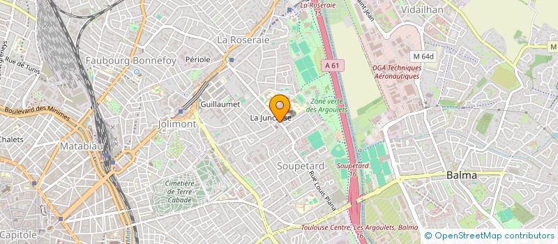 localisation de l'entreprise MIGE à TOULOUSE