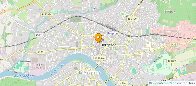localisation de l'entreprise MIGENIE à BERGERAC