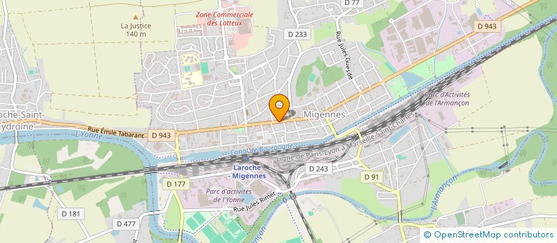 localisation de l'entreprise MIGENNES COLLECTOR à MIGENNES