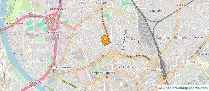 localisation de l'entreprise MIGHT-E CONSULTING à TOULOUSE