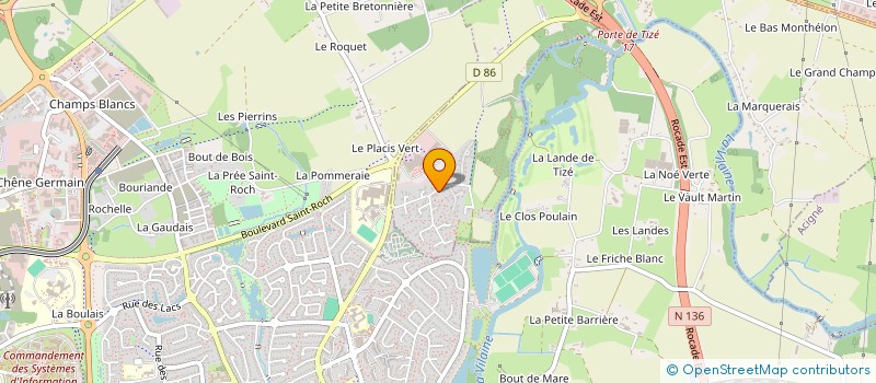 localisation de l'entreprise MIGHTY CODE à THORIGNE-FOUILLARD